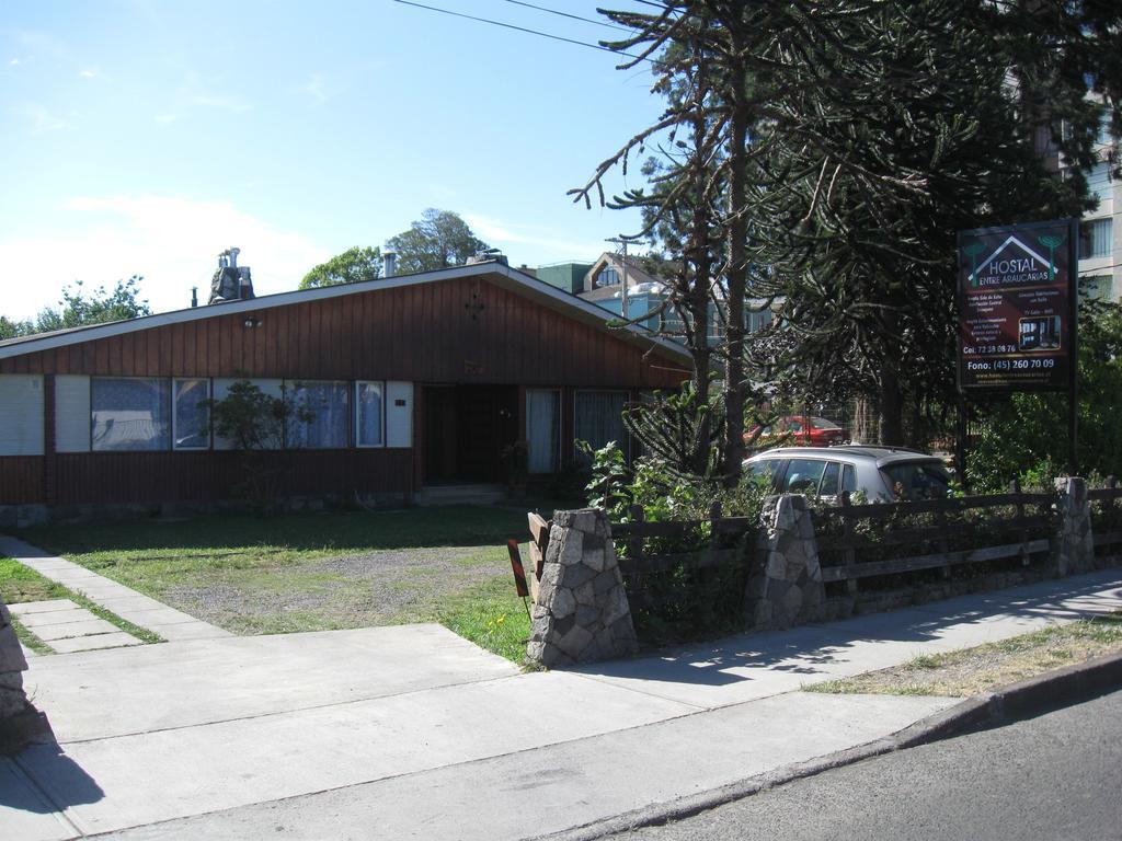 Hostal Entre Araucarias Temuco Esterno foto